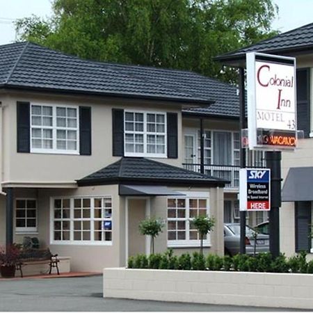 Colonial Inn Motel Christchurch Eksteriør bilde