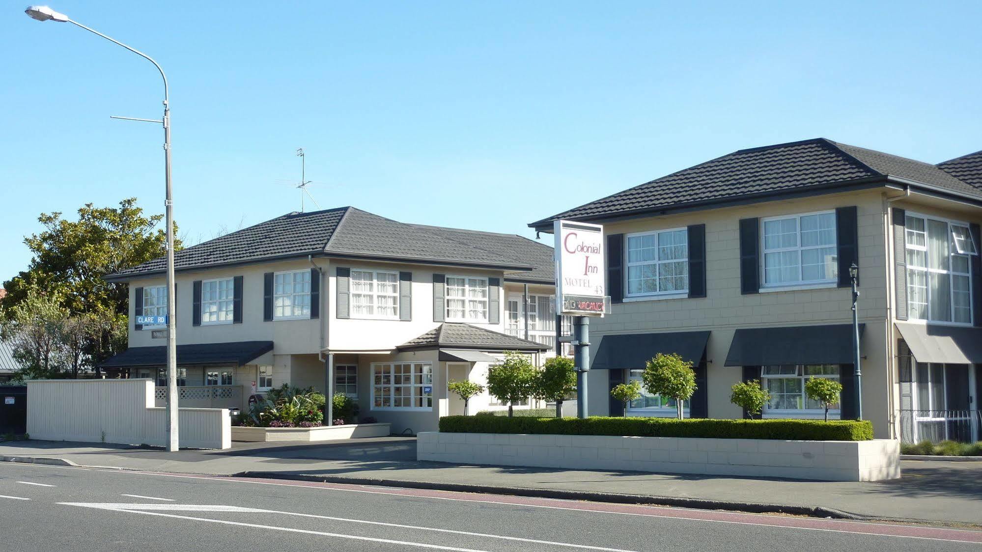 Colonial Inn Motel Christchurch Eksteriør bilde
